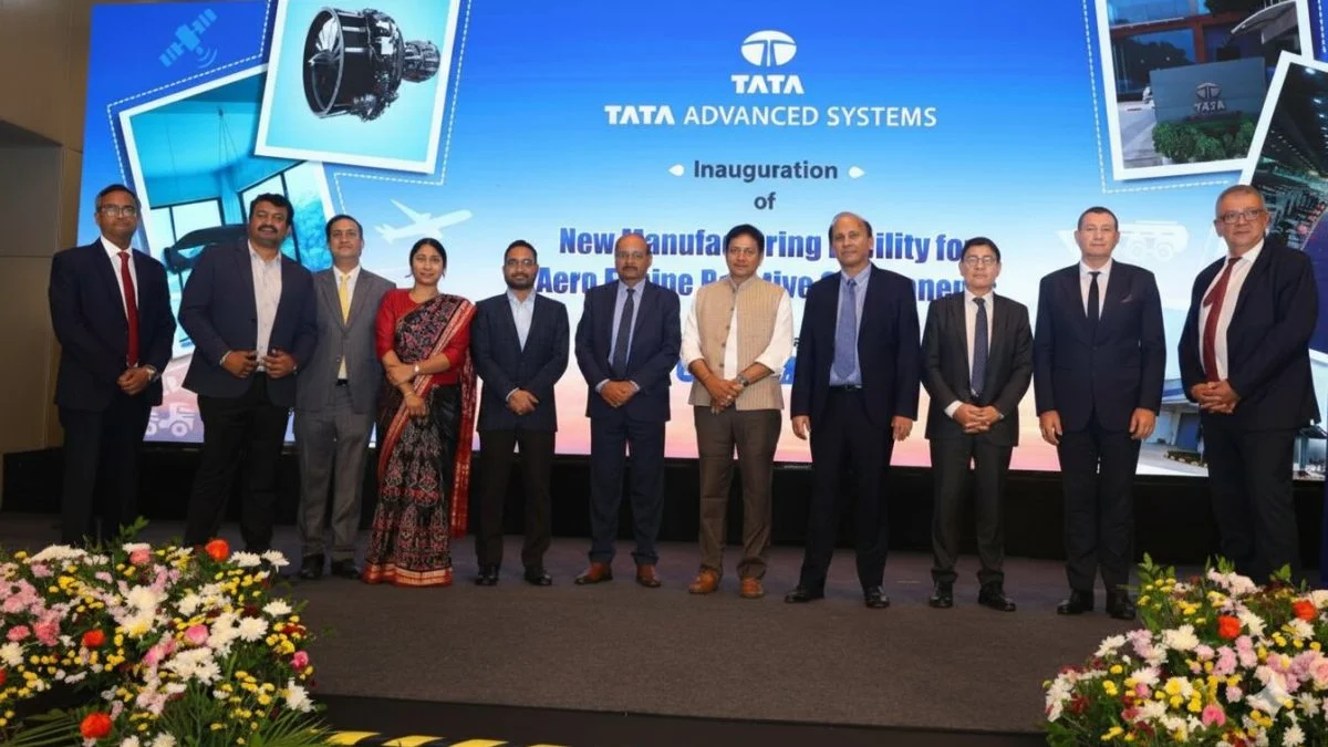 Tata Advanced Systems (TASL) in partnership with Safran inaugurates state-of-the-art rotating parts manufacturing facility for LEAP engines in Hyderabad.