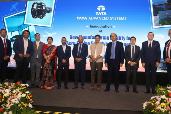 Tata Advanced Systems (TASL) in partnership with Safran inaugurates state-of-the-art rotating parts manufacturing facility for LEAP engines in Hyderabad.