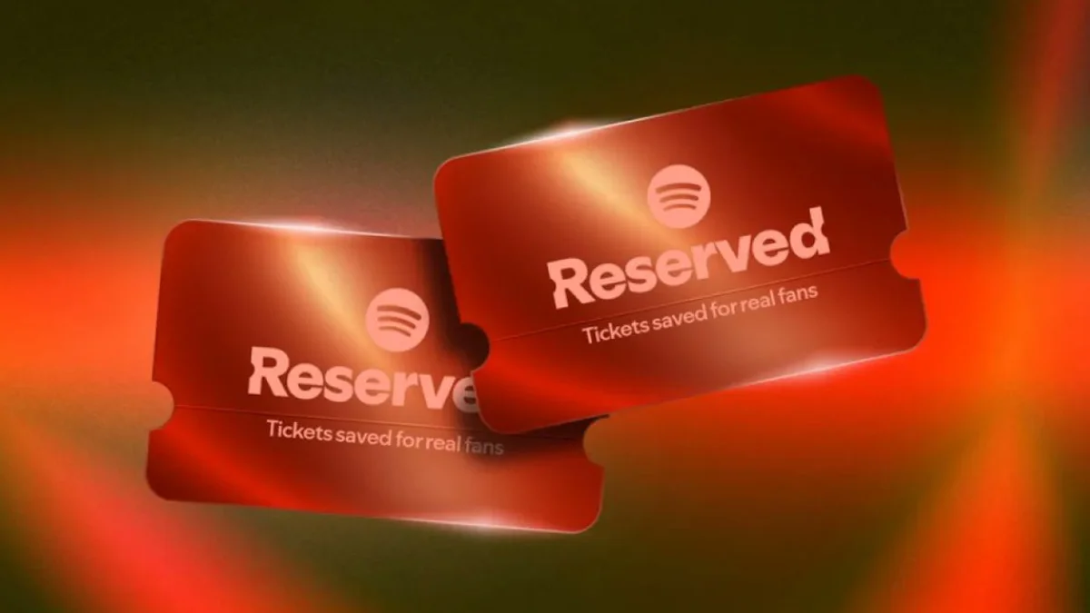 Spotify takes live music further with new Reserved Ticket Initiative