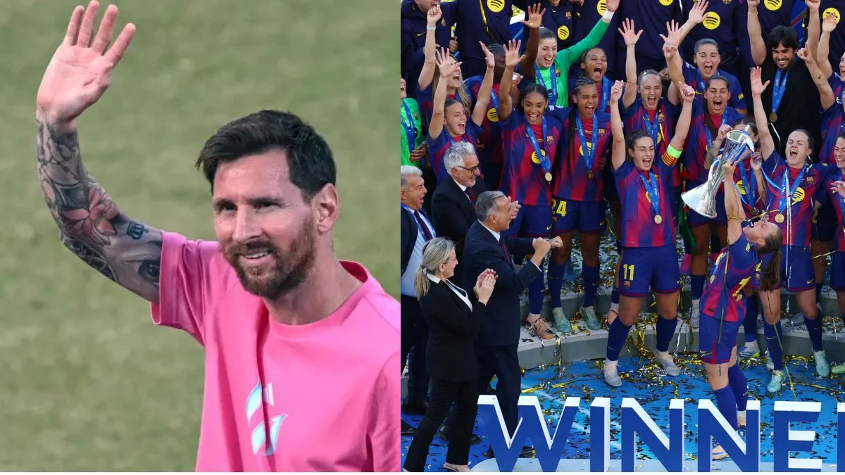 'Felicidades!!': Leo Messi congratulates Barça Femení after UEFA Women’s Champions League glory